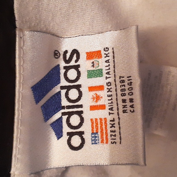 FLASH SALE! Adidas Men's Athletic Track Jacket Size XL Y2K Vintage - Picture 3 of 7